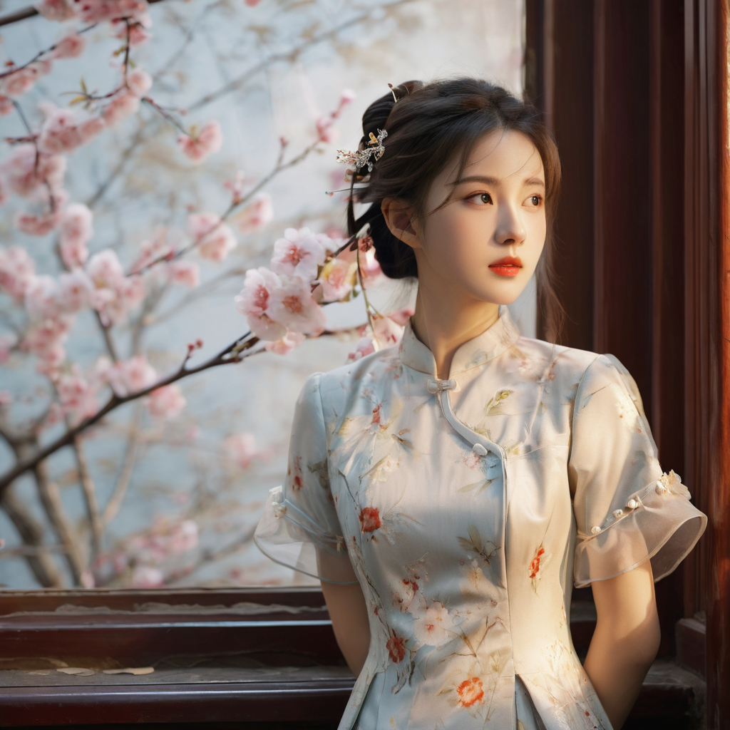 万物有灵-古风汉服-涂涂艺术